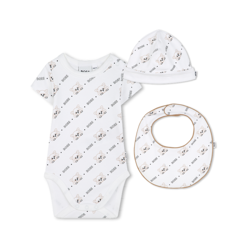 Ensemble naissance 3 pièces BOSS 
                    UNISEXE