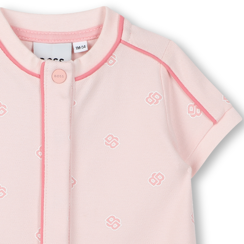 Combinaison-short imprimée BOSS 
                    FILLE