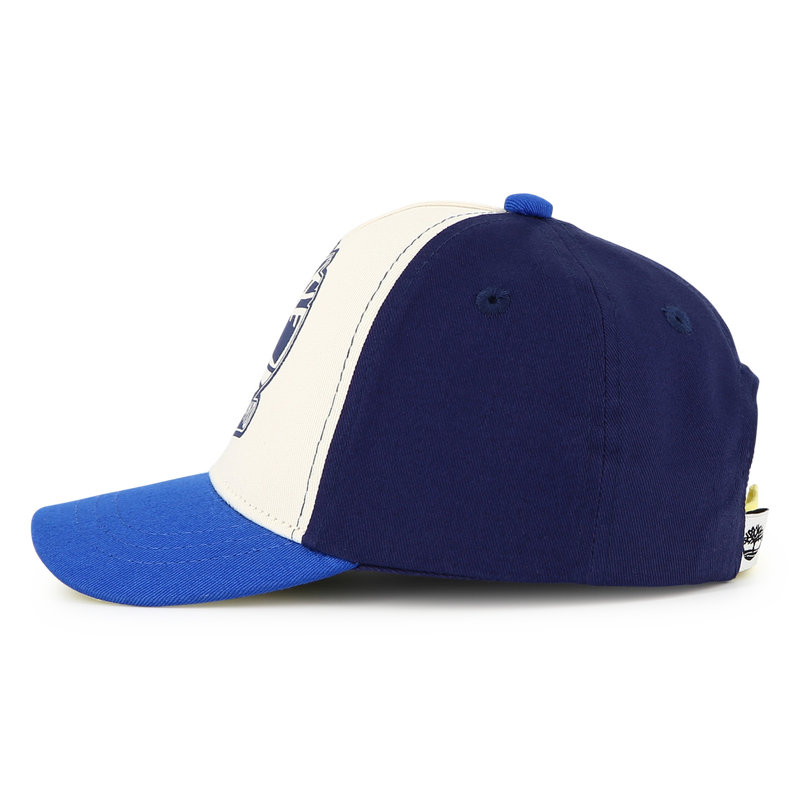 Casquette tricolore à fermeture auto-aggripante TIMBERLAND 
                    GARCON