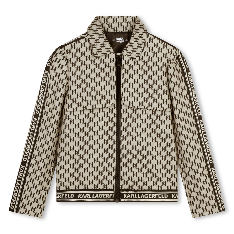 Veste de cérémonie en jacquard KARL LAGERFELD KIDS 
                    FILLE