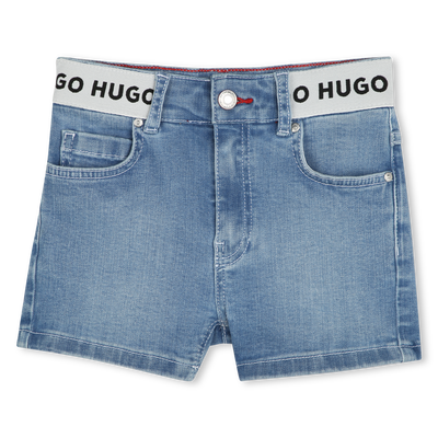 Short en jean à poches Hugo FILLE