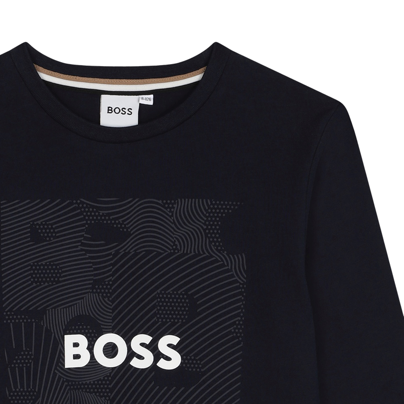 T-shirt à manches longues BOSS 
                    GARCON