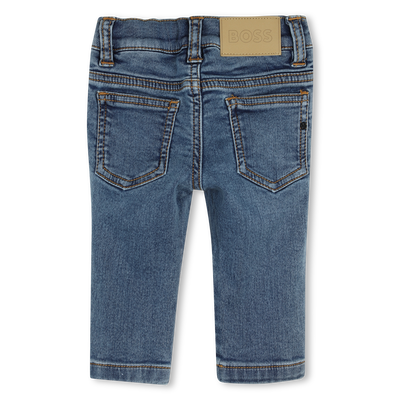 JEAN AVEC RIVETS &Agrave; L'ARRI&Egrave;RE BOSS GARCON