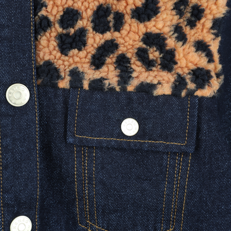 Veste en denim imprimée KENZO KIDS 
                    UNISEXE