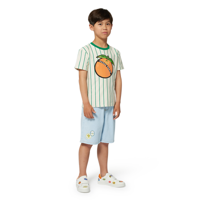 Bermuda à broderie KENZO KIDS GARCON