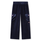 Pantalon en velours c&ocirc;tel&eacute;, INDIGO BLUE, hi-res