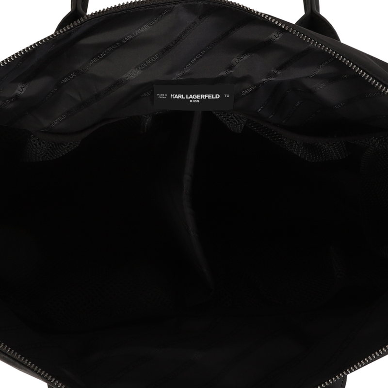 Sac à langer avec imprimé KARL LAGERFELD KIDS 
                    UNISEXE