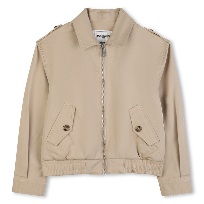 BLOUSON ZIPP&Eacute; ZADIG & VOLTAIRE 
                        FILLE