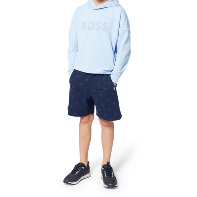 Sweat-shirt &agrave; capuche BOSS GARCON