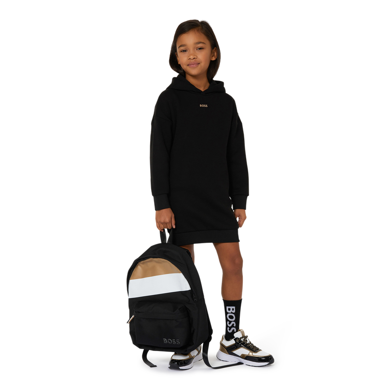 Robe sweat-shirt à capuche BOSS 
                    FILLE