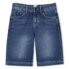 Short en jean 5 poches, STONE PULVERISATION, hi-res