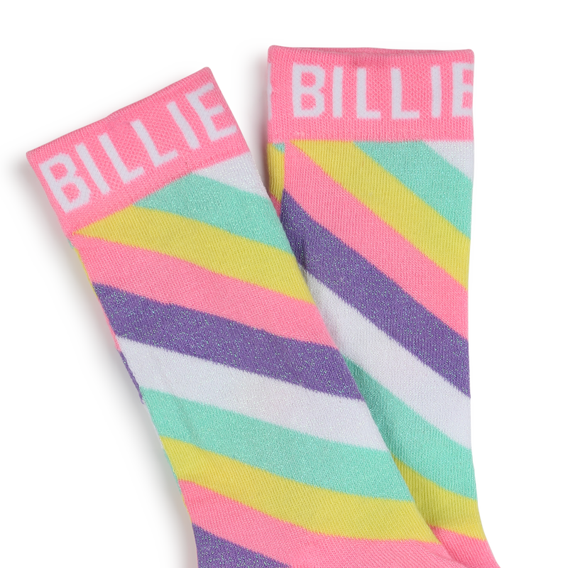 Chaussettes ray&eacute;es mi-hautes BILLIEBLUSH 
                        FILLE