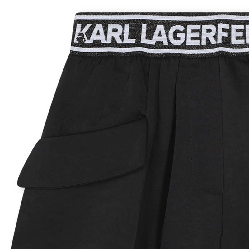 Short fluide avec poches KARL LAGERFELD KIDS 
                    FILLE