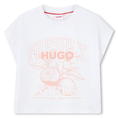 TEE-SHIRT MANCHES COURTES Hugo FILLE