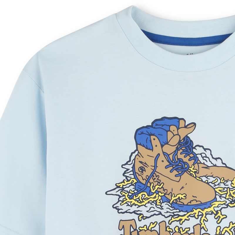 T-shirt ample avec imprimé TIMBERLAND 
                    GARCON