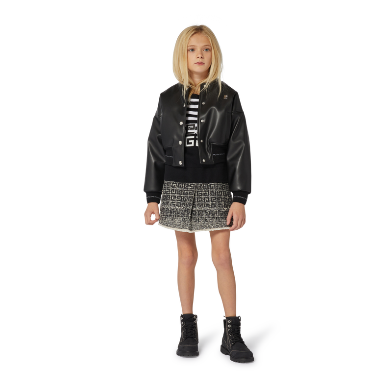 Bomber siglé à pressions GIVENCHY 
                    FILLE