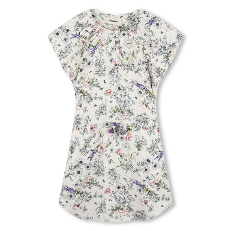 Robe imprimée avec boutons ZADIG & VOLTAIRE 
                    FILLE