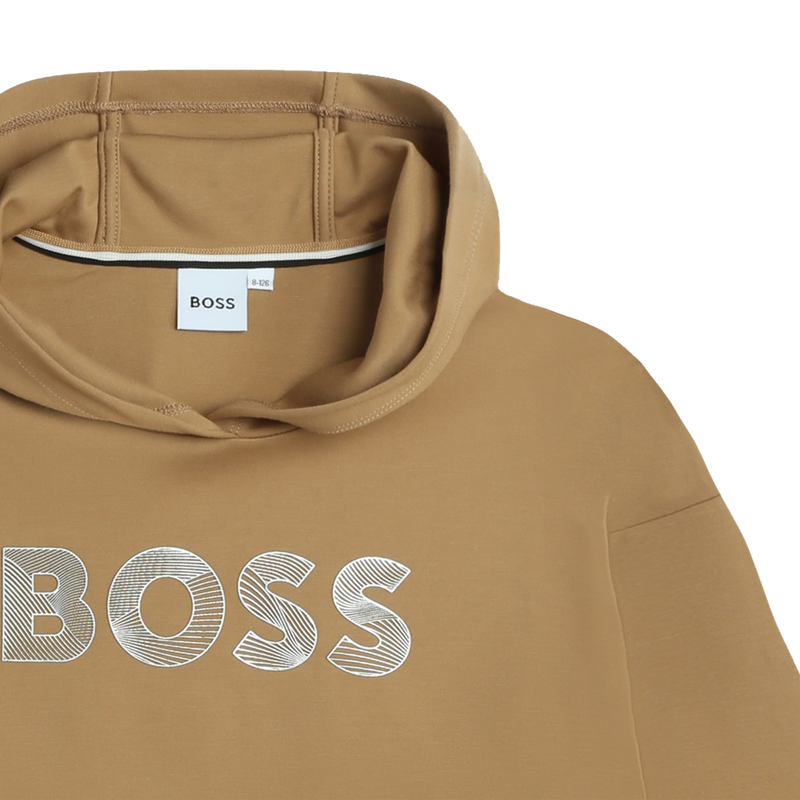 Sweat-shirt &agrave; capuche