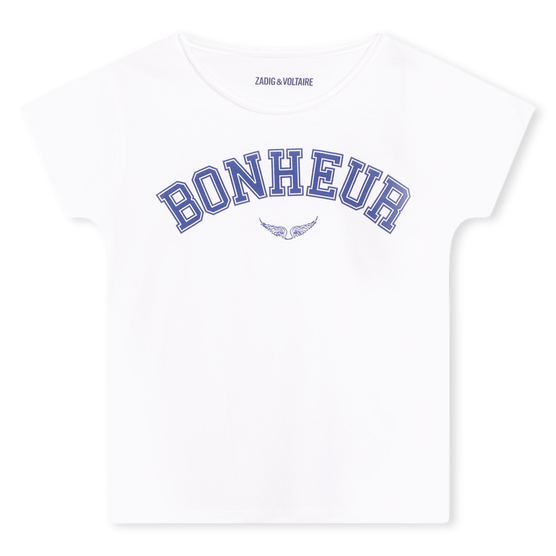 T-shirt manches courtes coton ZADIG & VOLTAIRE 
                    FILLE