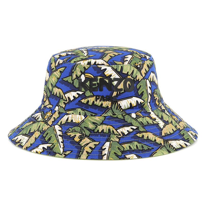 Bob réversible en coton KENZO KIDS 
                    UNISEXE