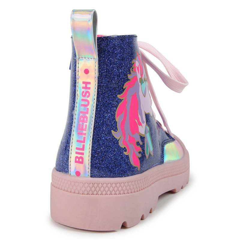 Bottines avec fermeture zippée et lacets BILLIEBLUSH 
                    FILLE