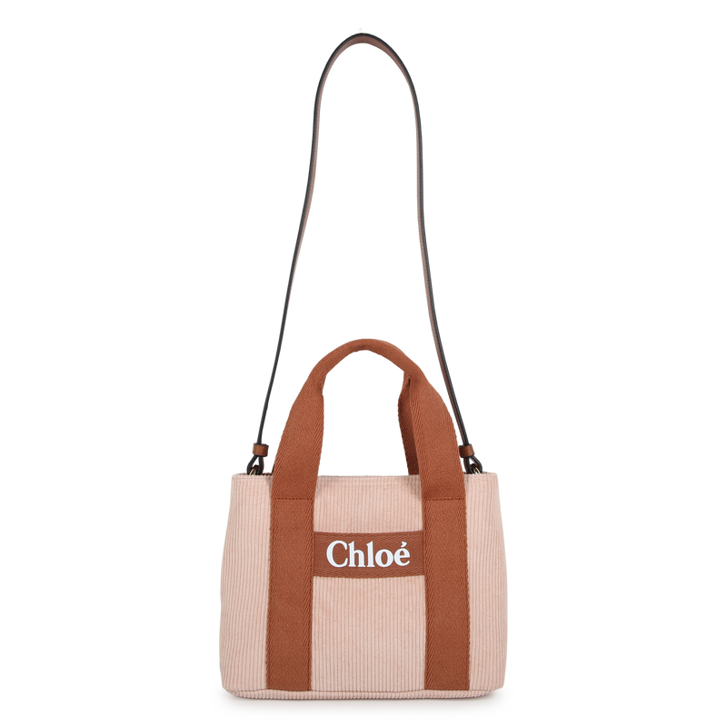 Sac bandouli&egrave;re en velours CHLOE 
                        FILLE