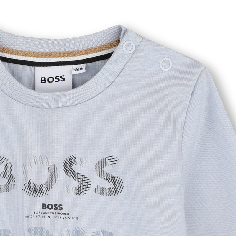 Tee-shirt manches longues BOSS 
                        GARCON