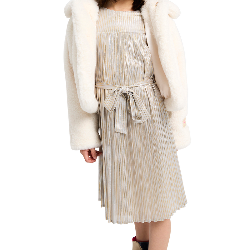 Robe pliss&eacute;e &agrave; rayures BILLIEBLUSH 
                        FILLE