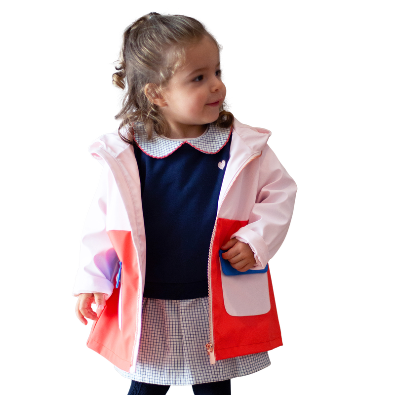 Robe 2 en 1 bi-matière CARREMENT BEAU 
                    FILLE