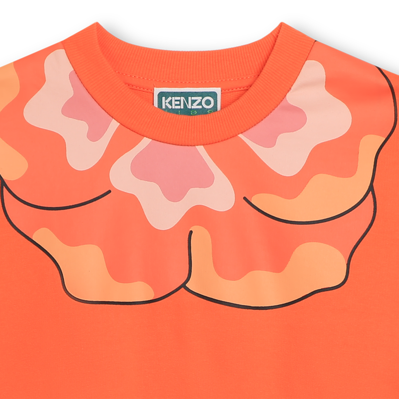 Sweat-shirt en molleton léger KENZO KIDS 
                    FILLE