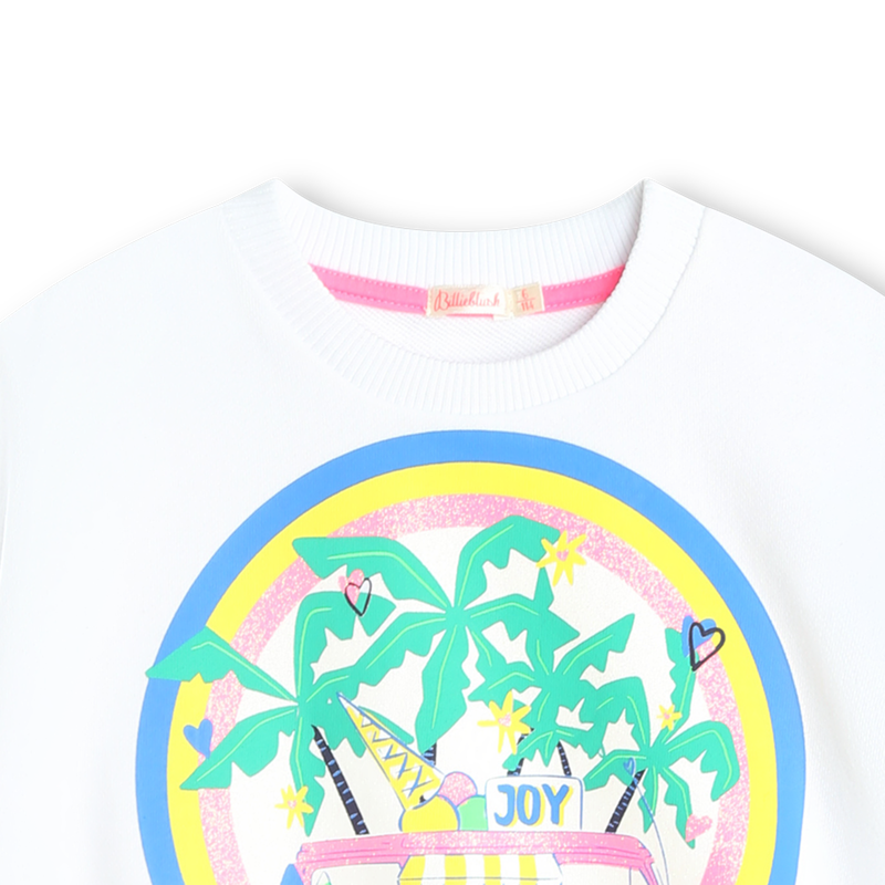 Sweat-shirt en molleton BILLIEBLUSH 
                    FILLE