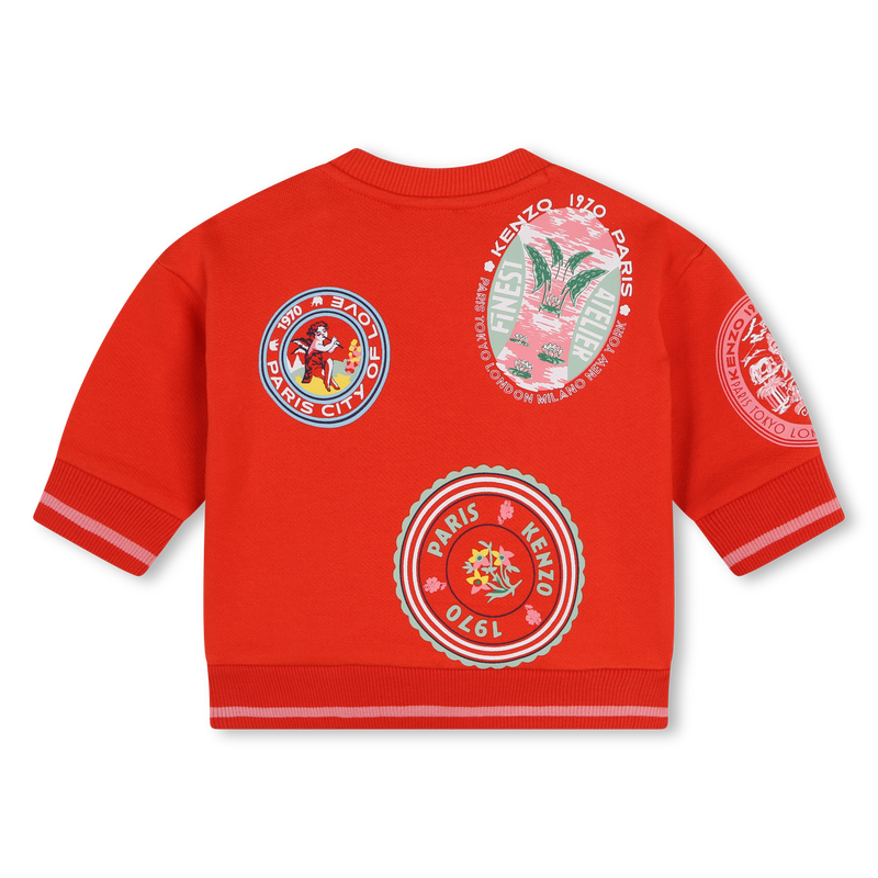 Sweat-shirt en molleton KENZO KIDS 
                    FILLE