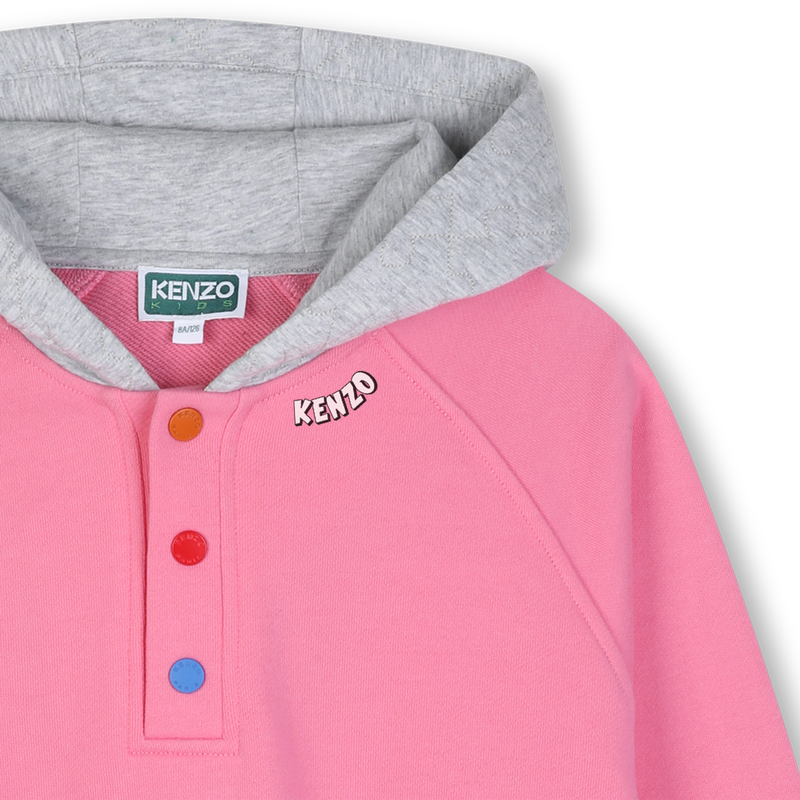 Sweat-shirt &agrave; capuche KENZO KIDS 
                        FILLE