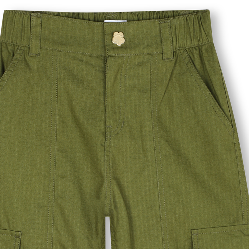 Pantalon en coton KENZO KIDS 
                        FILLE