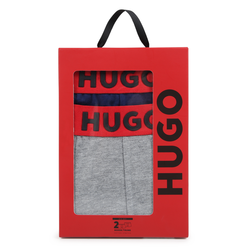 Lot de 2 boxers Hugo 
                        GARCON