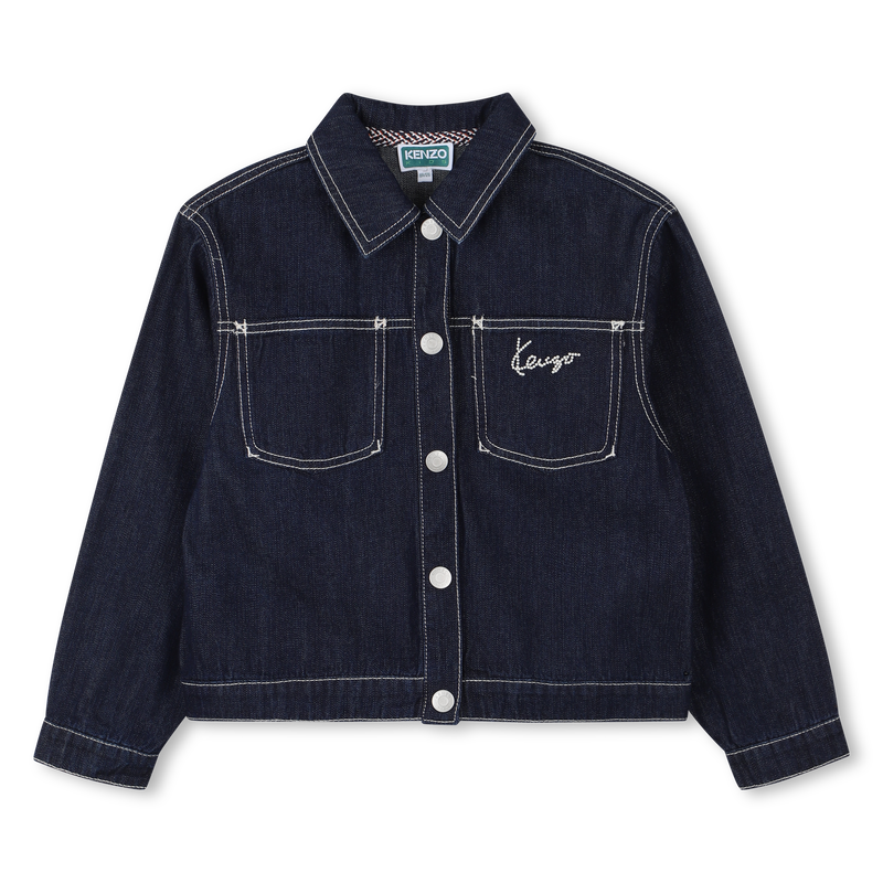 Veste en denim KENZO KIDS 
                    FILLE