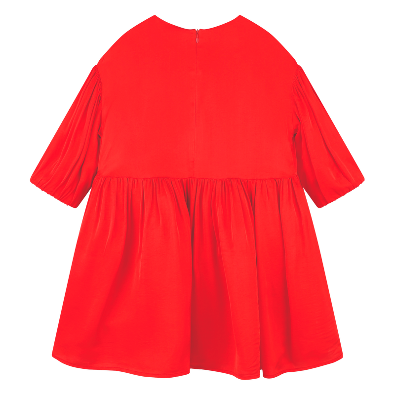 Robe évasée manches bouffantes KENZO KIDS 
                    FILLE