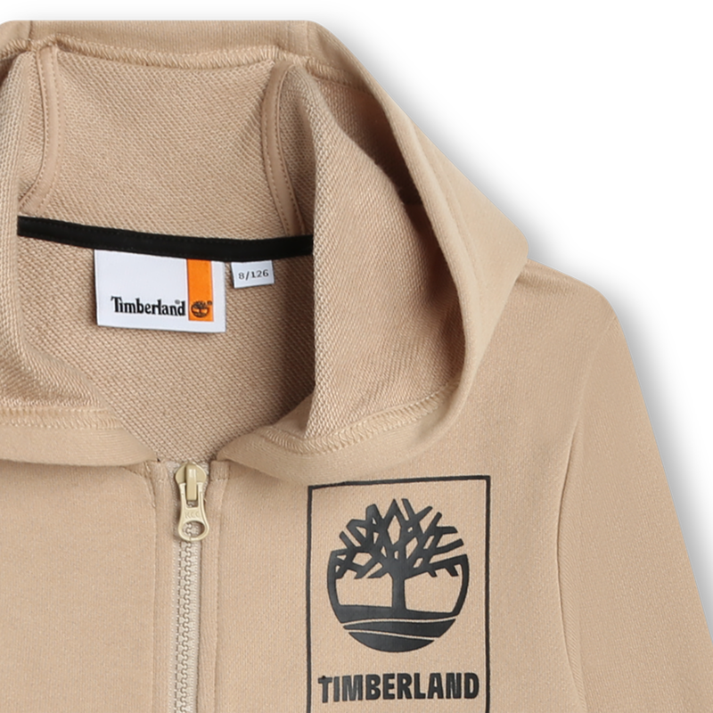 Sweat-shirt zippé à capuche TIMBERLAND 
                    GARCON