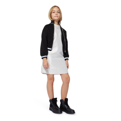 Cardigan brodé avec rayures BOSS FILLE