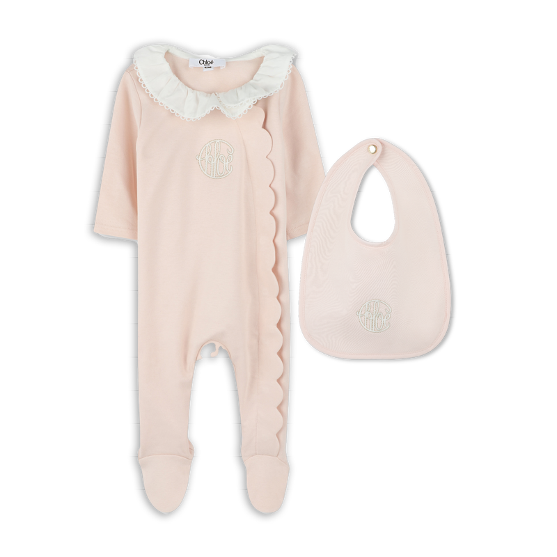 Ensemble pyjama et bavoir CHLOE 
                    FILLE