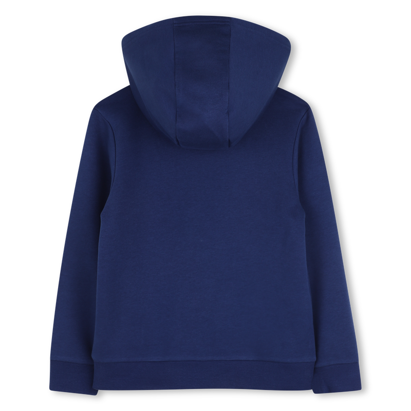 Cardigan &agrave; capuche en molleton TIMBERLAND 
                        GARCON