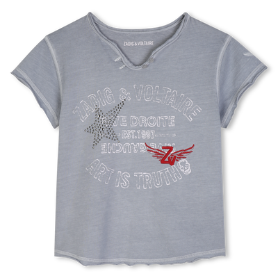 Tee-shirt manches courtes ZADIG & VOLTAIRE FILLE