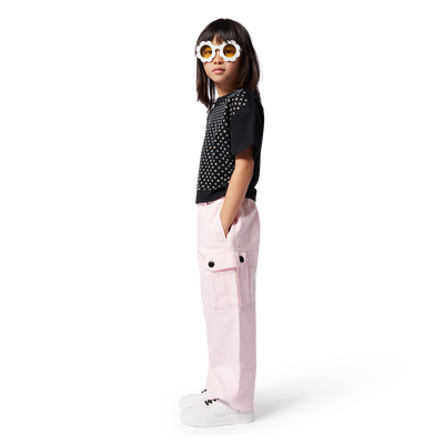 Pantalon à poches en coton MARC JACOBS FILLE