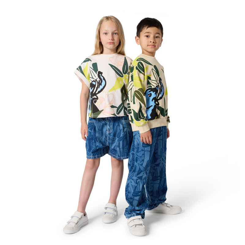 SWEAT EN MOLLETON KENZO KIDS 
                        GARCON