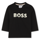 T-shirt &agrave; manches longues, BLACK, hi-res