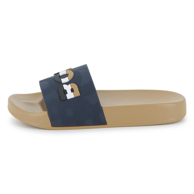 CLAQUETTES SIGL&Eacute;ES BOSS GARCON