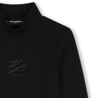Tee-shirt manches longues KARL LAGERFELD KIDS 
                    FILLE