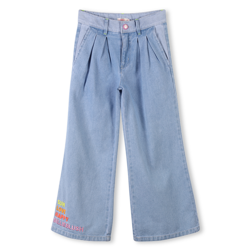 Jean large brod&eacute; BILLIEBLUSH 
                        FILLE