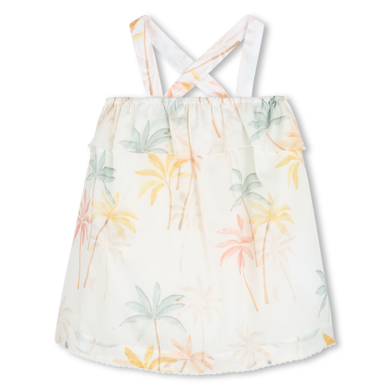 Robe imprimée à bretelles CHLOE 
                    FILLE