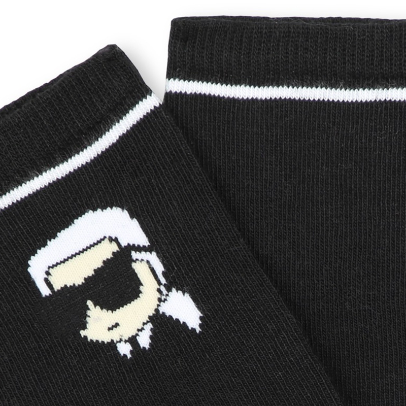 Lot de 2 paires de chaussettes KARL LAGERFELD KIDS 
                    UNISEXE